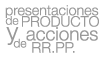 Presentaci&oacute;n y lanzamiento de marcas y productos